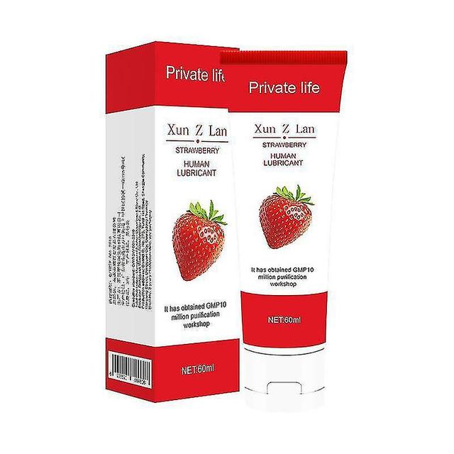 Mysept Fruchtgeschmacks-Gleitmittel für Sex-Sex-Massage-Öl, das ölig schmiert 60ml Strawberry on Productcaster.