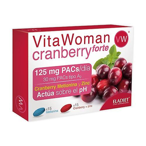 Eladiet Vitawoman Cranberry Forte 30 capsules on Productcaster.