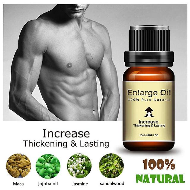 Gaoguang Sex Enlargement Essential Oil Bigger Longer Delay Sex Products For Men 10ML 240914 Brown on Productcaster.