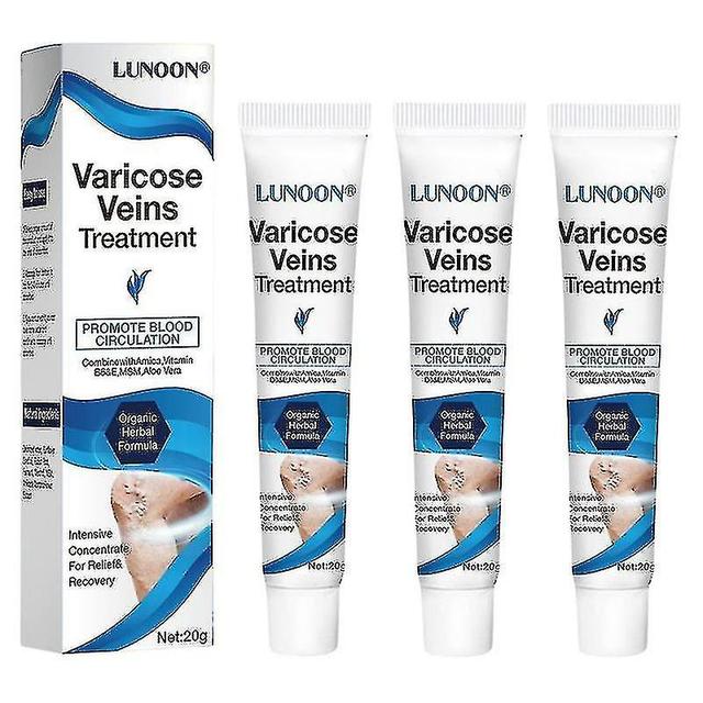 Ylhzg 3Pcs Health and Wellness Products Varicose Veins for Legs-Varicose Veins Cream, Varicose Vein & Soothing Leg Cream--SY on Productcaster.