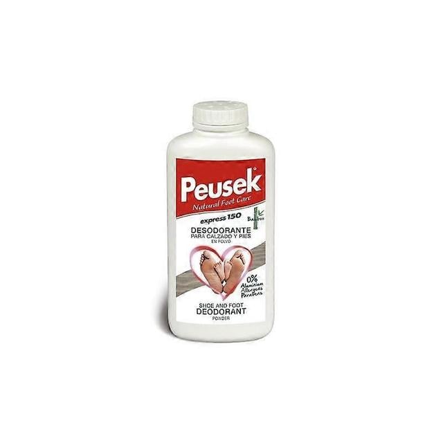 Peusek express 150 shoe and foot deodorant powder 150g on Productcaster.