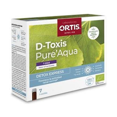 Ortis D-toxis pure'aqua organic 7 vials on Productcaster.