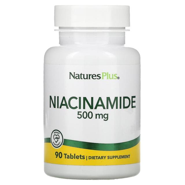 Nature's Plus NaturesPlus, Niacinamid, 500 mg, 90 tabletter on Productcaster.