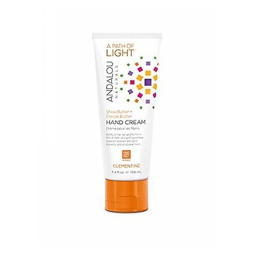 Andalou Naturals A Path of Light Clementine Hand Cream, 3.4 Oz (Pack de 1) on Productcaster.