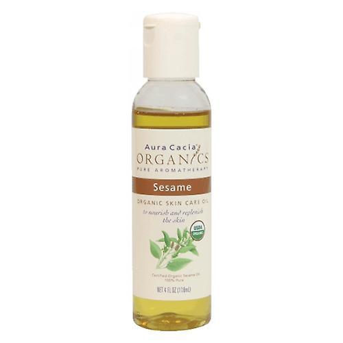 Aura Cacia Organics Skin Care, Sesame 4 fl oz (Pack of 1) on Productcaster.