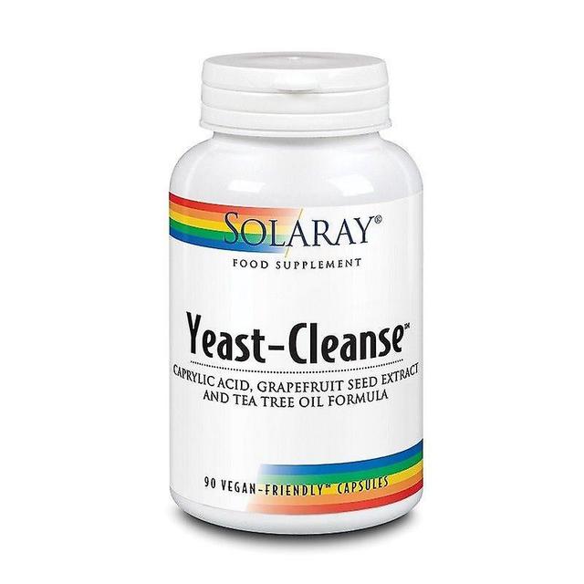 Solaray Yeast-Cleanse Capsules 90 (1064) on Productcaster.