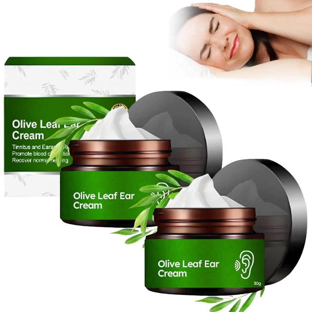 unbrand Olive Leaf Ear Cream, Tinnitus Relief For Ringing Ears, Natural Herbal Tinnitus Treatment Cream, Effectively Relieve Earache & Improve Hear... on Productcaster.