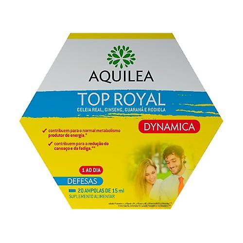 Aquilea Top Royal Dynamica 20 ampoules of 15ml on Productcaster.