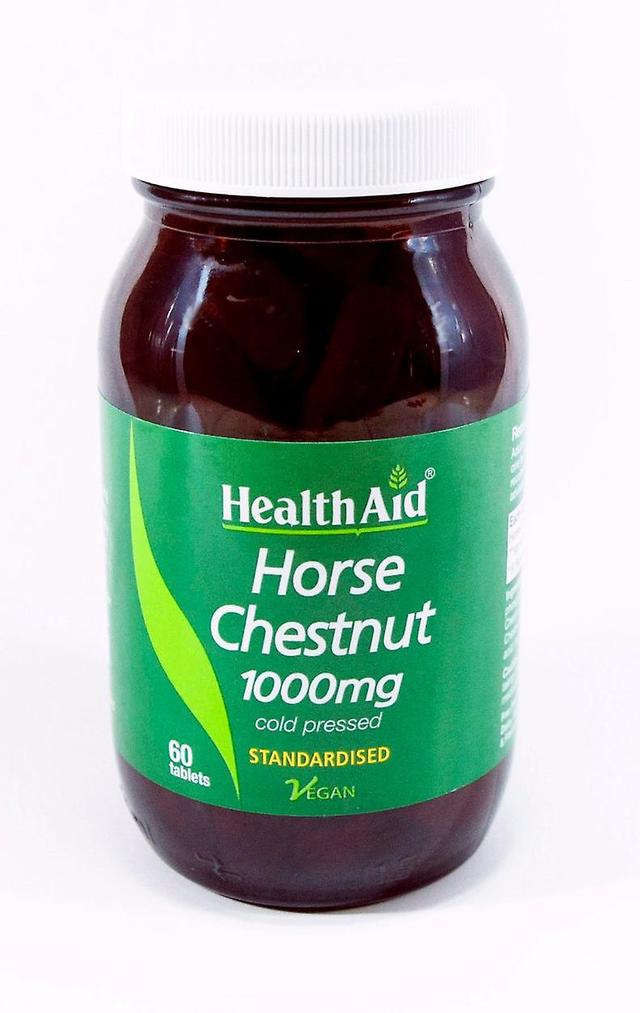 Health Aid Horse Chestnut 1000mg - Standardised, 60 Tablets on Productcaster.