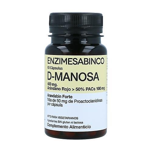 Enzime Sabinco D-Mannose Arandabin Forte 60 capsules on Productcaster.