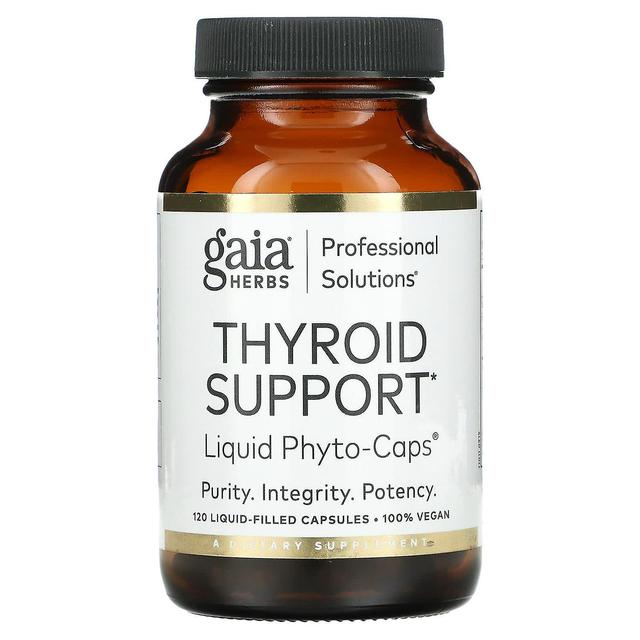 Gaia Herbs Professional Soluti Gaia Herbs Professional Solutions, Thyroid Support, 120 Liquid-Filled Capsules on Productcaster.