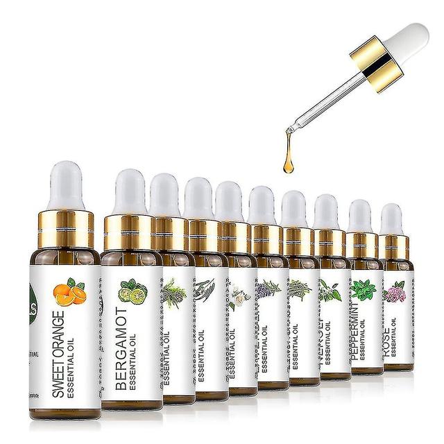 10ml Reine Fruchtblume Aroma Duftöl für Kerzenseife Herstellung Erdbeere Mango Leidenschaft Moschus Bananen Kokosöl mit Pipette Orange on Productcaster.