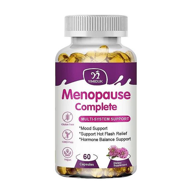 Visgaler Menopause Relief Capsules Support Weight Management Improves Metabolism & Bloating Hot Flashes & Night Sweats Mood Supplements 1 Bottles 1... on Productcaster.