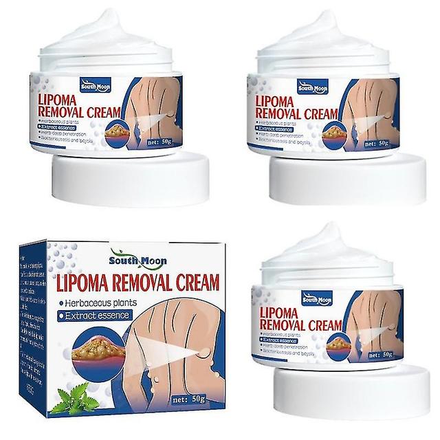 3pcs South Moon 50g Crema de eliminación de lipoma eficaz Reducir la inflamación Tratamiento antitumoral Protuberancias de grasa Alivio de bultos H... on Productcaster.