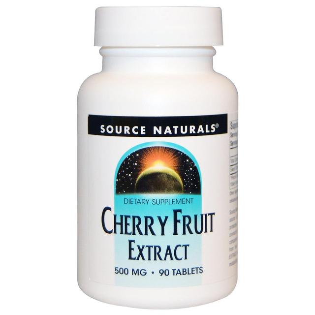 Source Naturals Bron Naturals, Cherry Fruit Extract, 500 mg, 90 Tabletten on Productcaster.