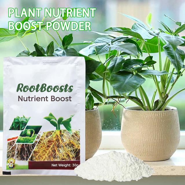 Rootboost Nutrient Powder, Plant Rooting Hormone Powder 30g, Plant Rooting Growth Organic Powder 3PCS on Productcaster.