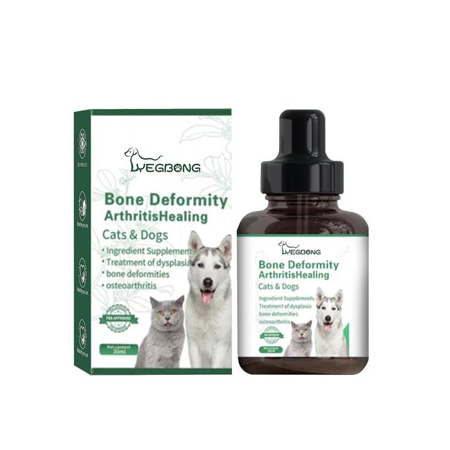 1-3pcYegbong Pet Joint Repair Drops Dog and Cat Body Joint Sore Muscle and Bone Relief Care Agent 30ml 2pc on Productcaster.