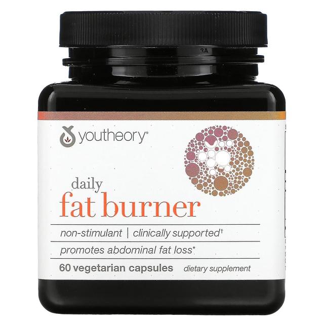 Youtheory, Daily Fat Burner, 60 Vegetarian Capsules on Productcaster.