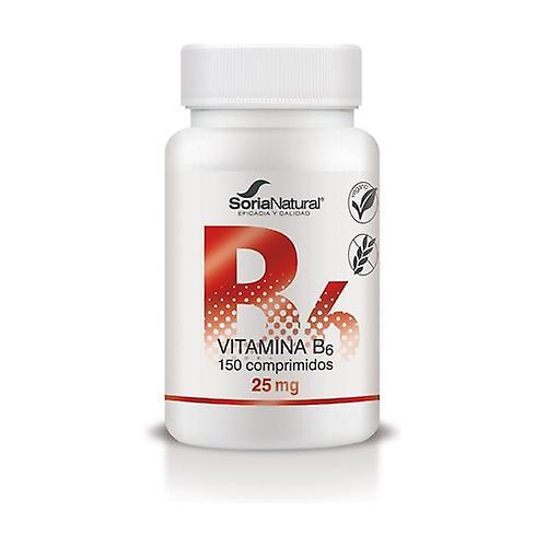 Soria Natural Vitamín B6 s predĺženým uvoľňovaním 150 tabliet po 250mg on Productcaster.