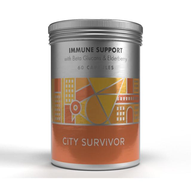 City survivor immune support with beta glucans & elderberry 60's on Productcaster.