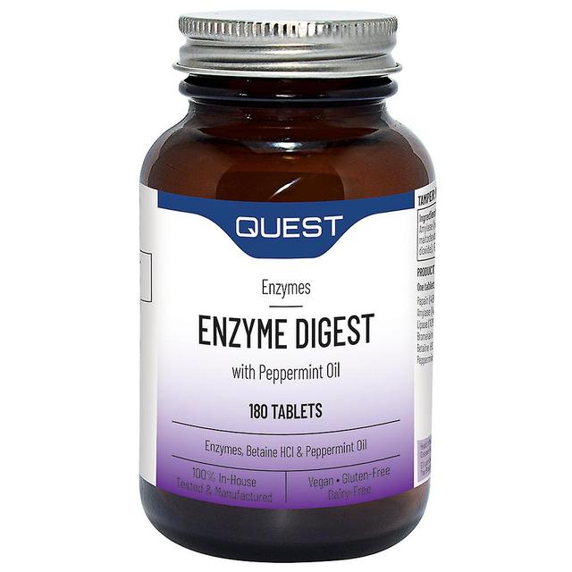 Quest vitamins enzyme digest with peppermint oil 180's on Productcaster.