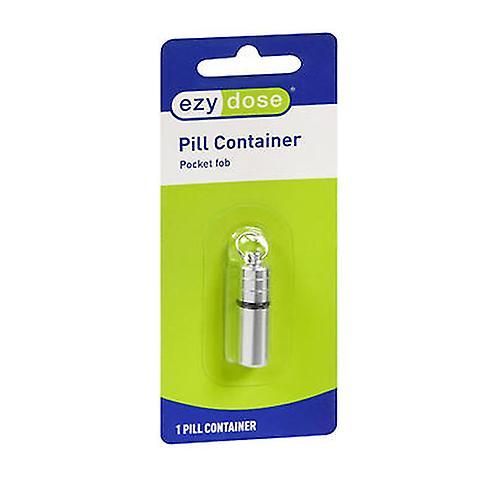 Apothekerprodukte Ezy Dose Ezy-Dose Nitro-Fresh Vernickelter Messing-Pillenanhänger, je 1 (Packung mit 1) on Productcaster.