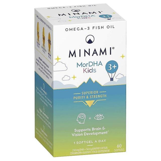 Minami Nutrition Minami Nutrizione MorDHA Mini Fragola Softgels 60 on Productcaster.