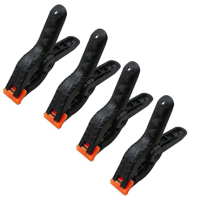 1/2/4pcs 4 Inch Plastic Spring Clips Durable Professional Anti-slip Clamps For Wood Working on Productcaster.