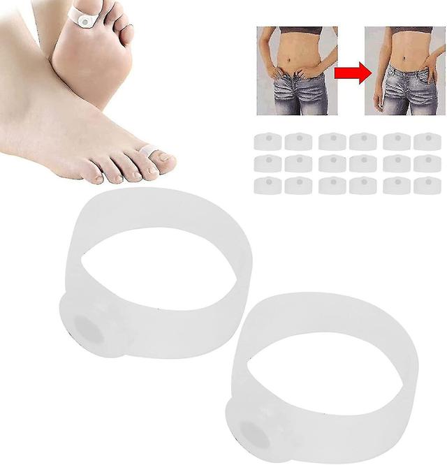 Szhzkj Therapy Toe Rings,foot Drainage Burn Fat Fats Caring 10pairs on Productcaster.