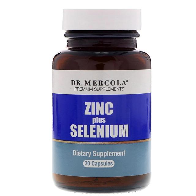 Zinok plus selén 15 mg (30 kapsúl)-Dr. Mercola on Productcaster.