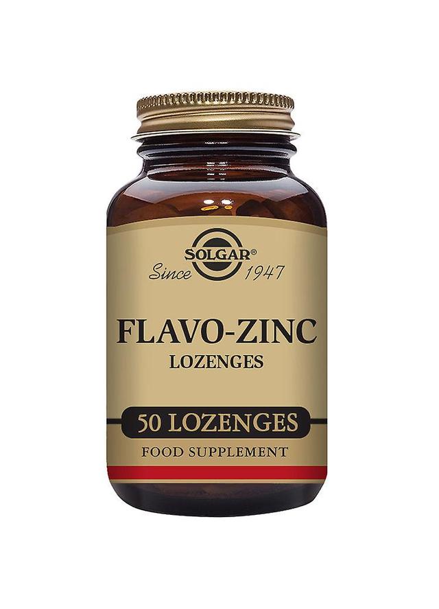 Solgar Flavo-zinc Lozenges 50's on Productcaster.