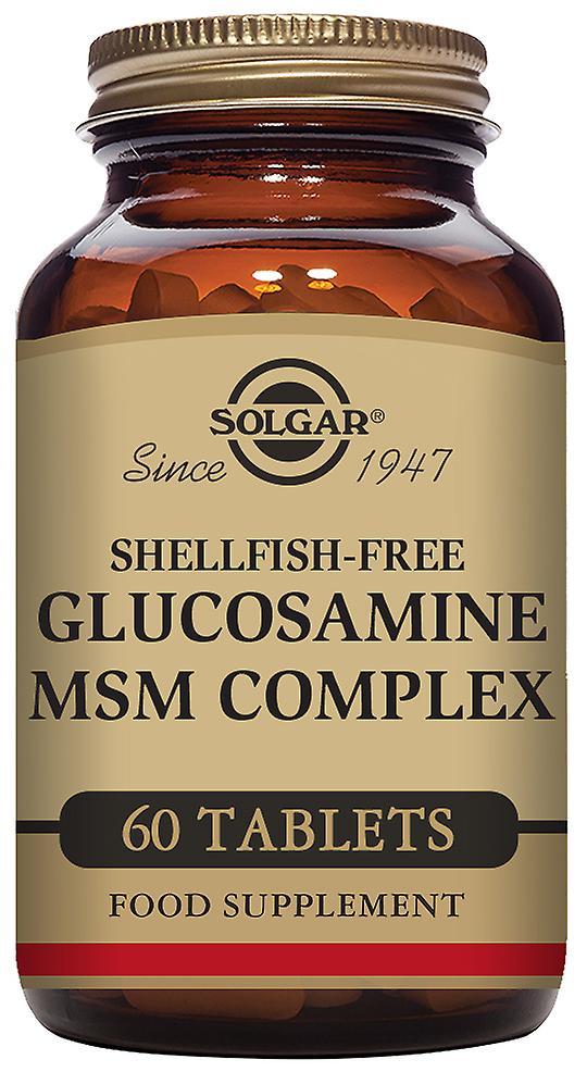 Solgar Glucosamine MSM Complex 60 Tablets on Productcaster.