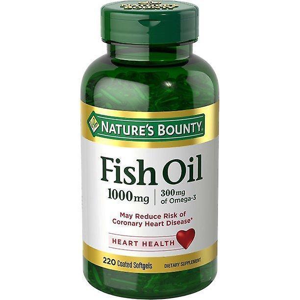 Natures Bounty Nature's bounty omega-3 visolie softgels, geurloos, 1.000 mg, 220 ct on Productcaster.