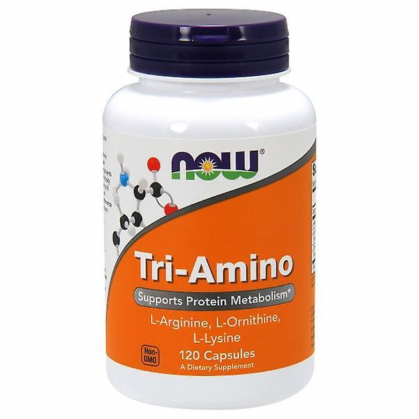 Now Foods Tri-Amino, 120 Caps (Pack of 4) on Productcaster.