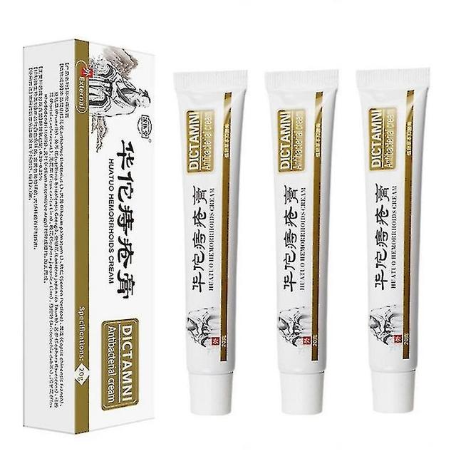 3x Hua Tuo Herbal Hemorroïdes Crème Hémorroïdes internes Piles Hk externes on Productcaster.