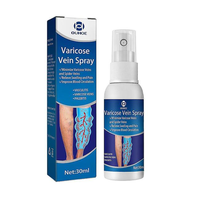 Spray para varizes Creme eficaz de alívio de varizes para aliviar a perna Vasculite flebite Aranha Dor inchaço Cuidados com o corpo on Productcaster.