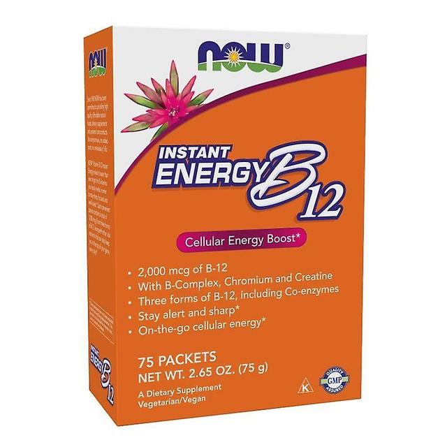 NOW Foods Vitamin B-12 Instant Energy 75 on Productcaster.