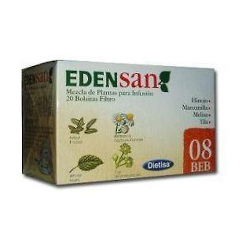 Dietisa Edensan 08 Lapset Eupeptiset infuusiot 20 infuusiopussia on Productcaster.