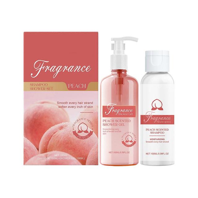 Unbrand Damen Duftendes Transparentes Haarwaschgel Und Duschgel Pfirsich Düfte 200ml FLYE2857 Multicolor One Size on Productcaster.