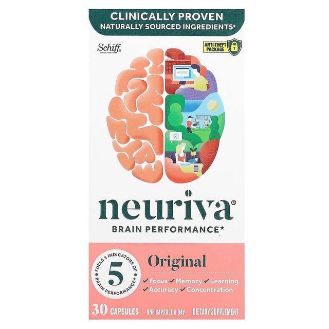 Schiff, Neuriva Brain Performance, Originál, 30 Kapsúl on Productcaster.