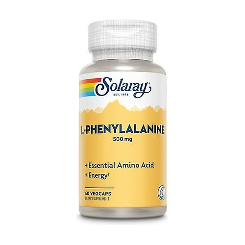 Solaray L-Phenylalanine 60 capsules of 500mg on Productcaster.