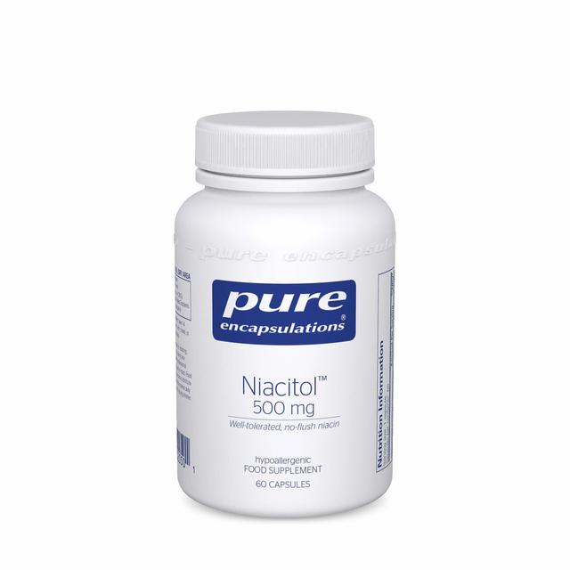 Pure Encapsulations Puhtaat kapselointi niacitol 500mg 60's on Productcaster.