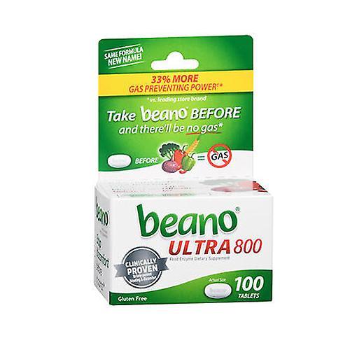 Beano Food Enzyme Nahrungsergänzungsmittel Tabletten, Anzahl von 1 (Packung mit 2 Stück) on Productcaster.