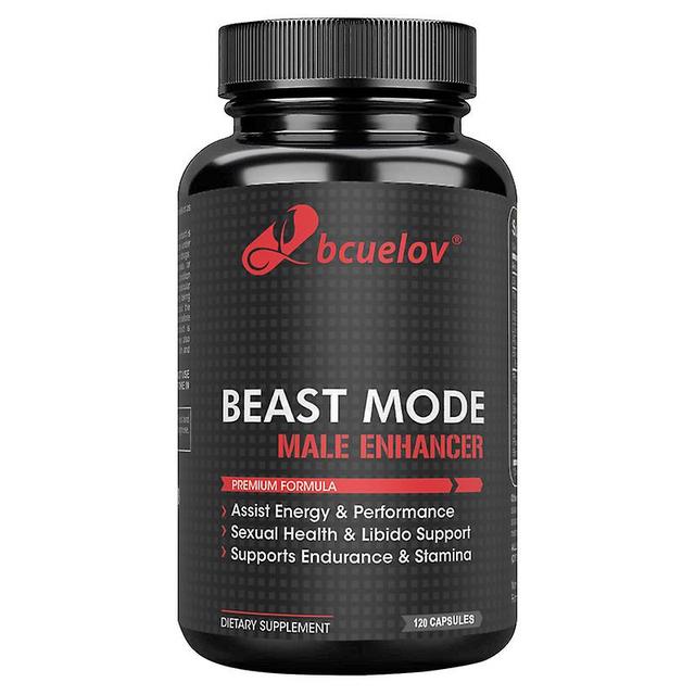 Vorallme Bcuelov Male Booster Naturally Hormone Stimulating Helps Build Muscle Mass Improve Male Energy Support Endurance 120 count-1 bottle on Productcaster.