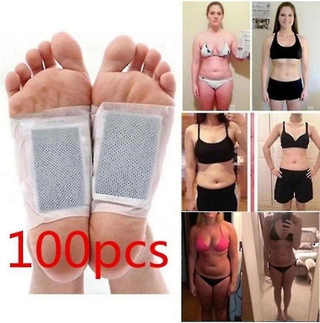 100pcs Detox Foot Pad Patches Remove Harmful Body Toxins Sleep Herbal Cleanse-mxbc on Productcaster.