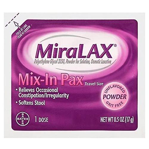 Miralax Sachet, 24 pakker (Pakke med 2) on Productcaster.