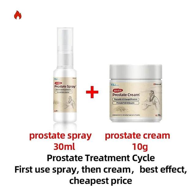 Jinzhaolai Prostate Treatment Hua Tuo Spray Prostatitis Prostatic Cream Urethritis Frequent Urination Urgency Strengthen Kidney Medicine cream spray on Productcaster.