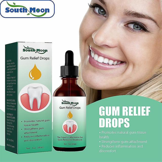 3st Dentizen Gum Regrowth Drops 30ml Behandling Naturlig För Munvård Restaurering Ny on Productcaster.