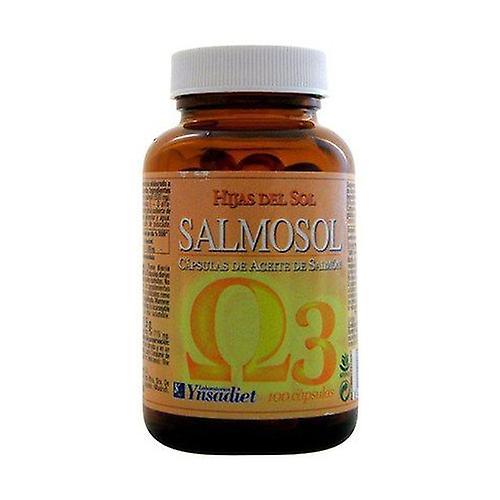 Hijas del Sol Salmosol 100 softgels of 500mg on Productcaster.