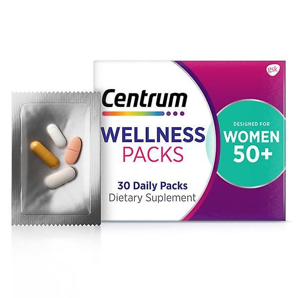 Centrum wellness packs daily vitamins for women in their 50s, with complete multivitamin - 30 packs/1 month supply on Productcaster.